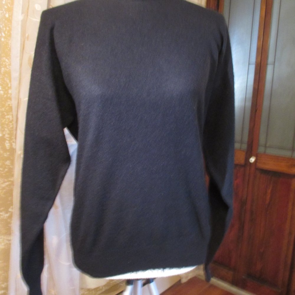Charter Club Cashmere Sweater/Black/Long Sleeve/Woman's M
